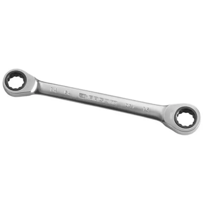 Facom 64 Series Ratchet Ring Spanner, 17mm, Metric, Double Ended, 230 mm Overall, 64.17X19