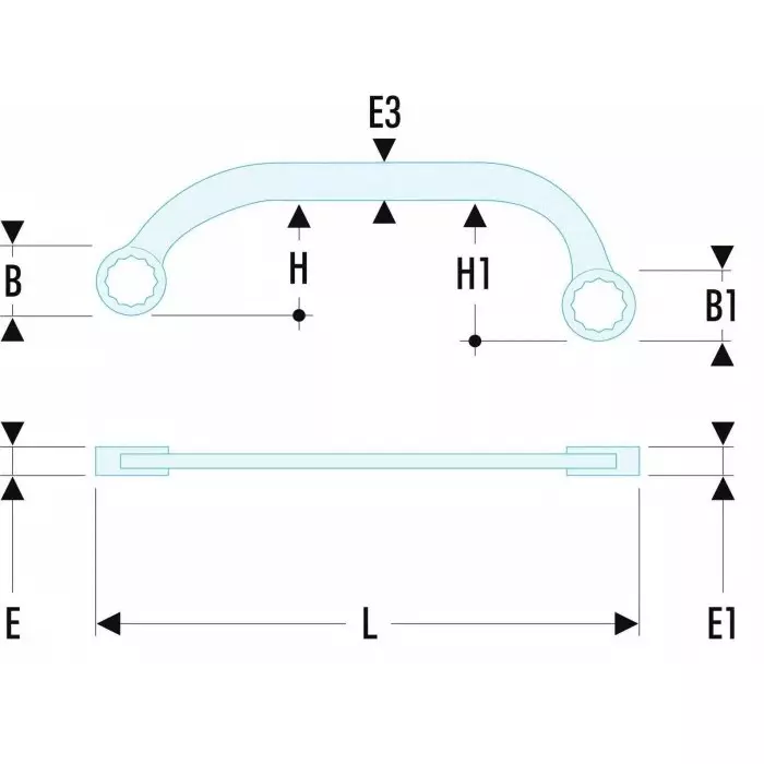 facom-ring-spanner-11mm-metric-double-ended-143-mm-overall-5711x13