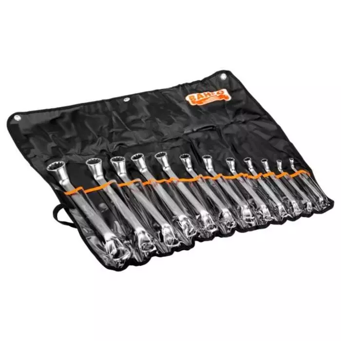 Bahco Ring Wrench 165 to 336 mm Overall Length 6 to 32 mm Jaw Capacity, 2M/12T