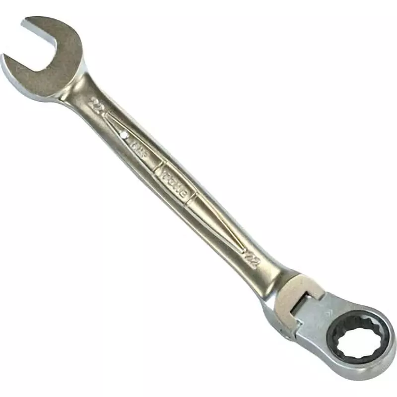 TONE Swivel Ratchet Box Wrench 22 mm Hex Size, RMF-22