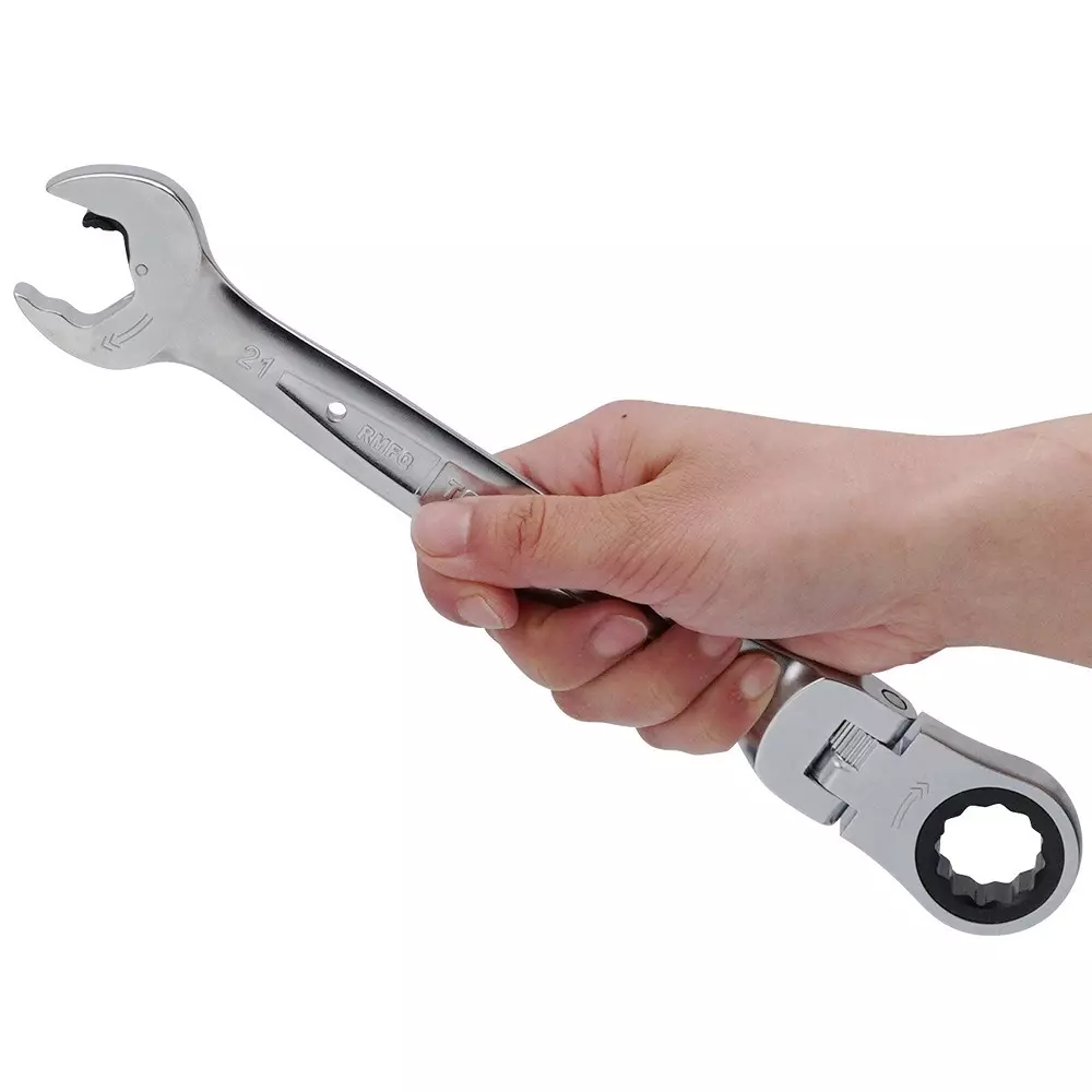TONE Swing Quick Ratchet Glasses Wrench 21 mm, RMFQ-21