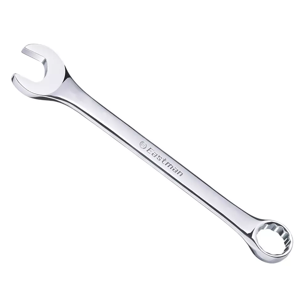 Eastman Combination Spanner Chrome Plated 27 mm for Industrial Use, E-2004