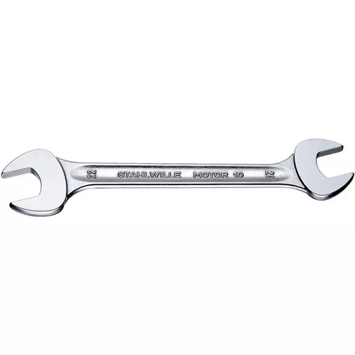 STAHLWILLE 10A Series Double Ended Open Spanner, 30 mm, 1/2in, Imperial, Height Safe, 190 mm Overall, 40433234