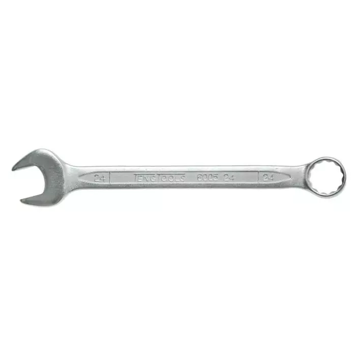 Teng Tools Combination Spanner, 24 mm, No, 280 mm Overall, 600524