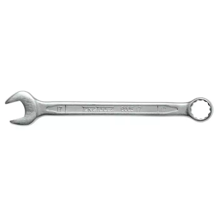 Teng Tools Combination Spanner, 17 mm, No, 210 mm Overall, 600517