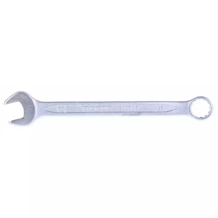 Teng Tools Combination Spanner, 15 mm, No, 190 mm Overall, 600515
