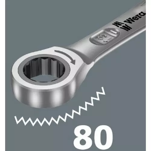 Wera Werk  Jaw and Ring Combination Spanner (13 mm, 119.82 g)
