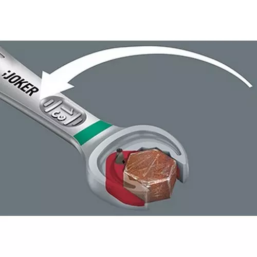 Wera Werk  Jaw and Ring Combination Spanner (17 mm, 199 g)