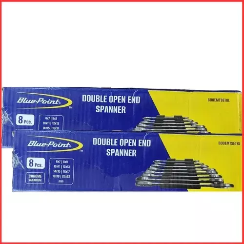 blue-point-8-pcs-double-open-end-wrench-set-smooth-chrome-finish-alloy-steel-body-size-6-22-mm-bdoemtset8l
