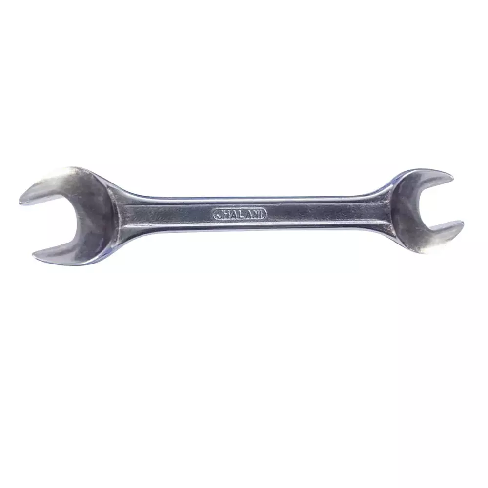 Jhalani Double Open End Spanners 8.54x11.30 mm Chrome Vanadium Steel Sliver