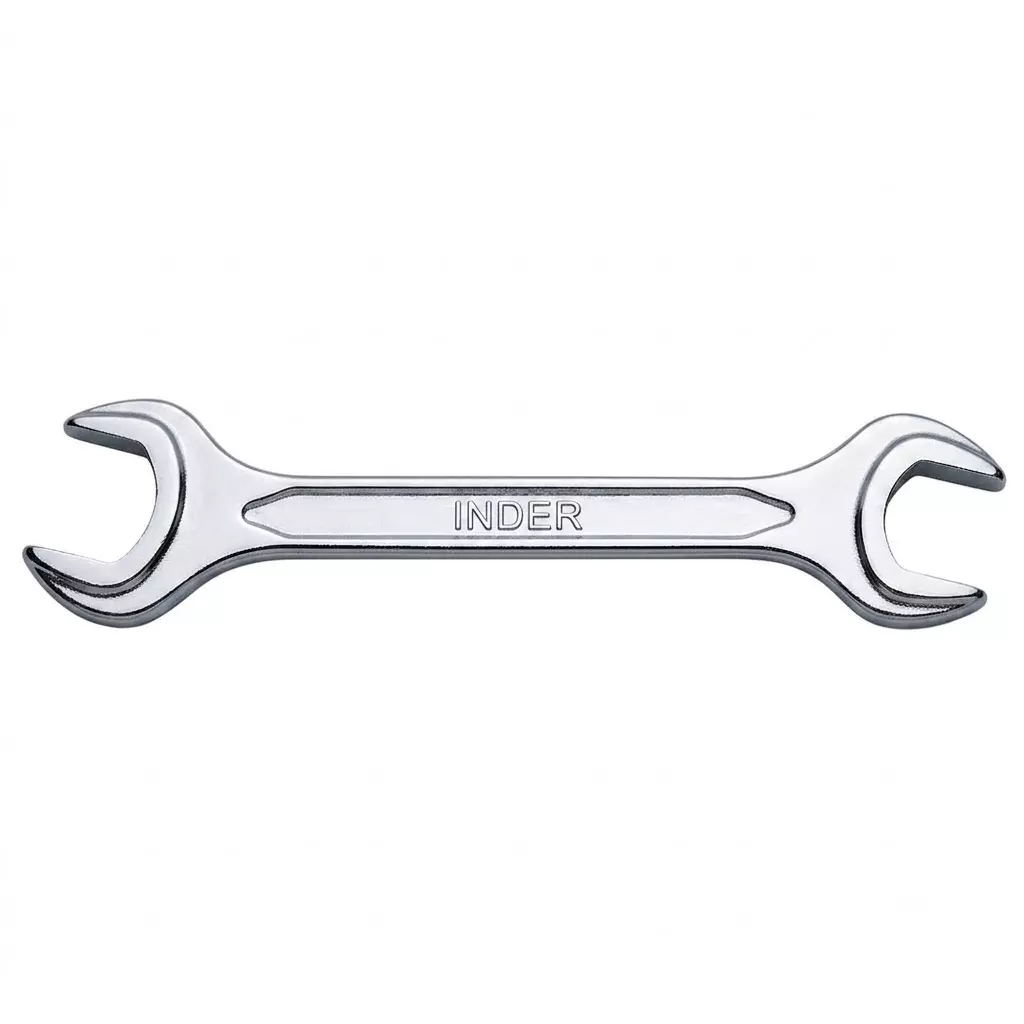 Inder 30x36 mm Double Open End Spanner Silver Color Cr-V Steel Body and Confirms to IS:2028:2004 Standard, P-821