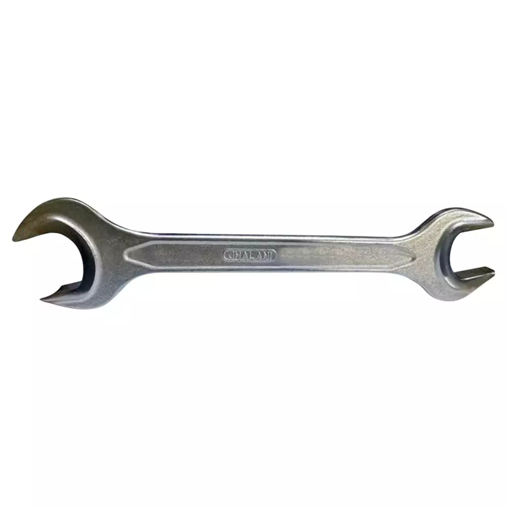 Jhalani Double Open End Spanners 35.30x47.28 mm DIN 895 Heavy Duty Chrome Vanadium Steel Sliver