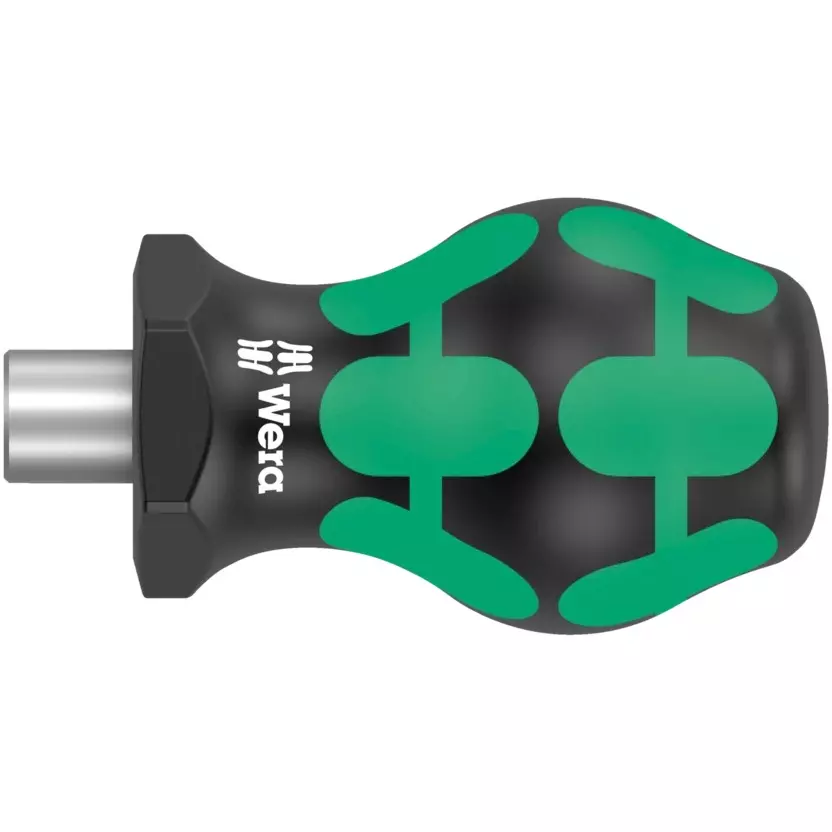wera-kraftform-kompakt-stubby-1-handleinterchangeable-blade-system-with-kraftform-handle-and-hex-plus-shank-5057471001-set-of-19