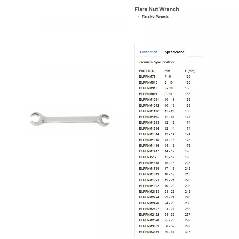 blue-point-flare-nut-wrench-chrome-vanadium-steel-body-size-12x14-mm-and-length-174-mm-blpfnm1214