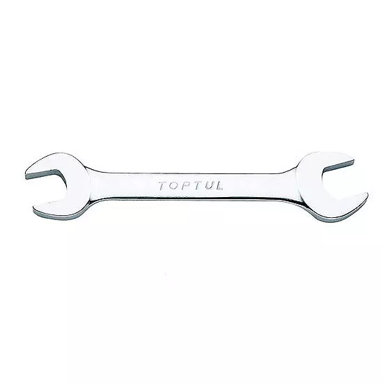 Toptul Double Open End Wrench Chrome Vanadium Steel 30x32 mm Size and 294 mm Length, AAAJ3032