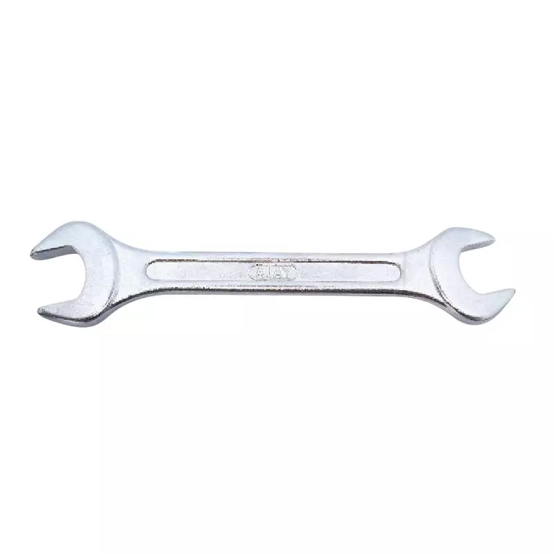 Ajay Double End Open Jaw Spanner Elliptical Long Pattern Chrome Vanadium Steel 24x27 mm, AJ-100 (Pack of 5 Pcs)