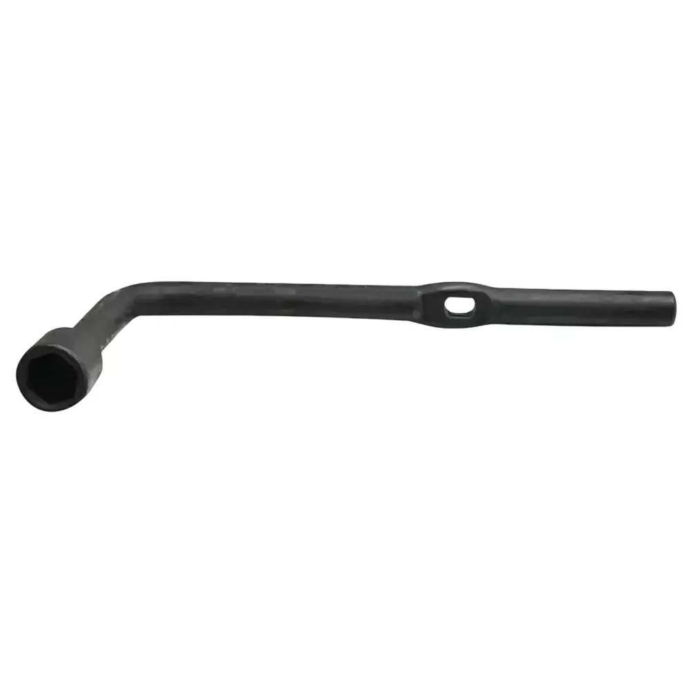 Freemans L-Spanner With Jack Hole 21 mm Alloy Steel Black Finish, LSH21