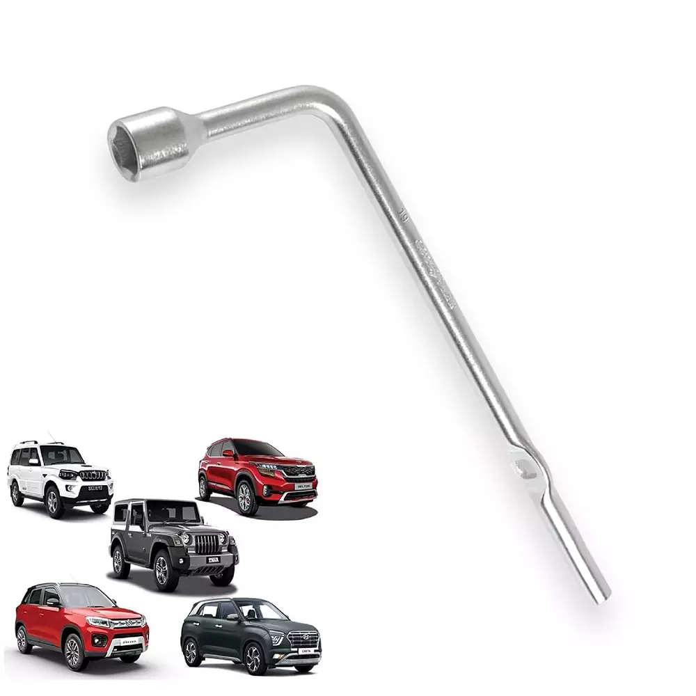 venus-l-shaped-l-spanner-with-hole-silver-chrome-vanadium-steel-21-mm-320-mm-for-tyre-replacement-of-cars-vn-l-spnr-21h