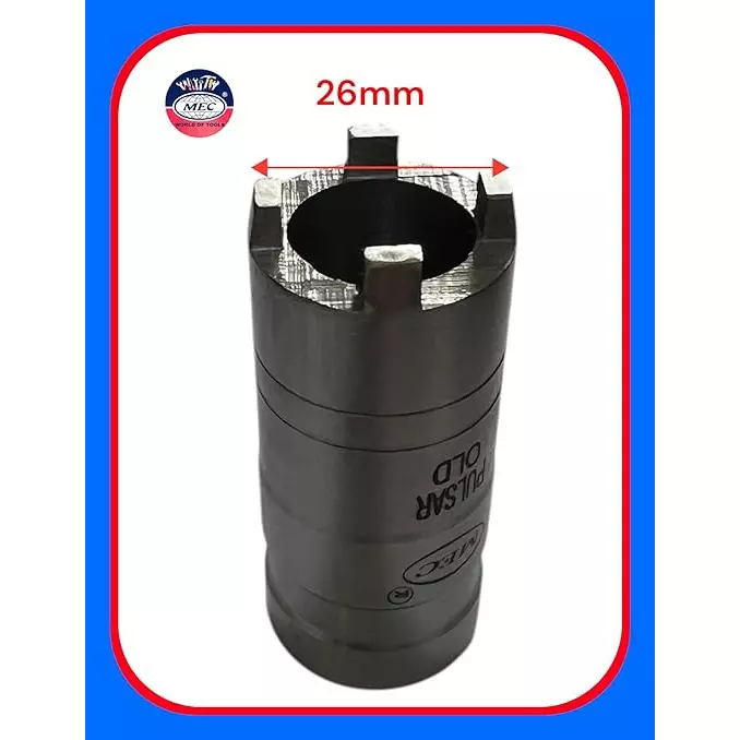 Mec Clutch Lock Nut Spanner CNC Machine Hardened for Motorbikes Bajaj Pulsar, XCD, Platina, MEC1205 (Set of 2)