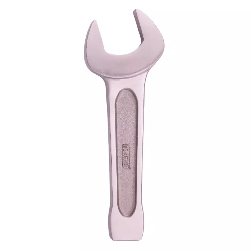 De Neers Slogging Open End Spanner Silver Stainless Steel 80 mm Size, DN-20559