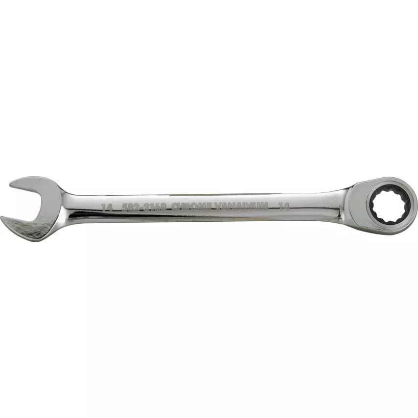 Kennedy-Pro 18mm Mirror Finish Professional Ratchet Combination Spanner KEN5822175K