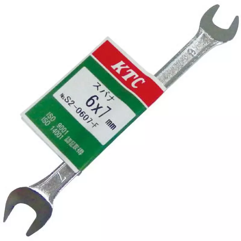 Ktc Open End Spanner 6x7 mm 102 mm Length, S2-0607