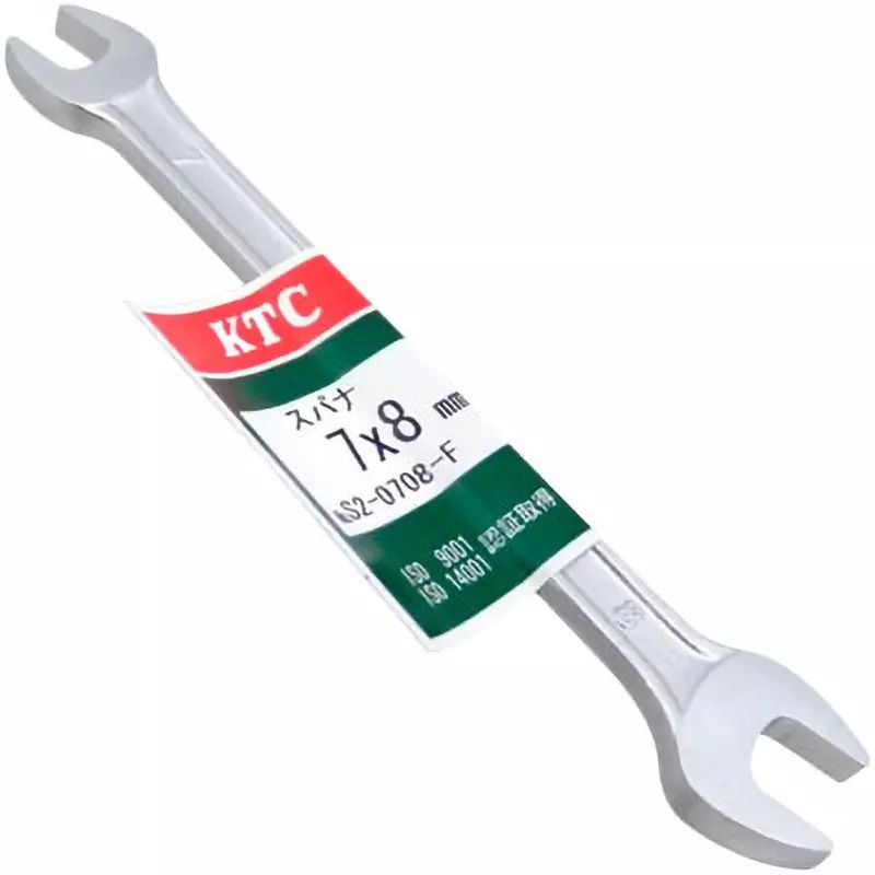 Ktc Open End Spanner 7x8 mm 112 mm Length, S2-0708
