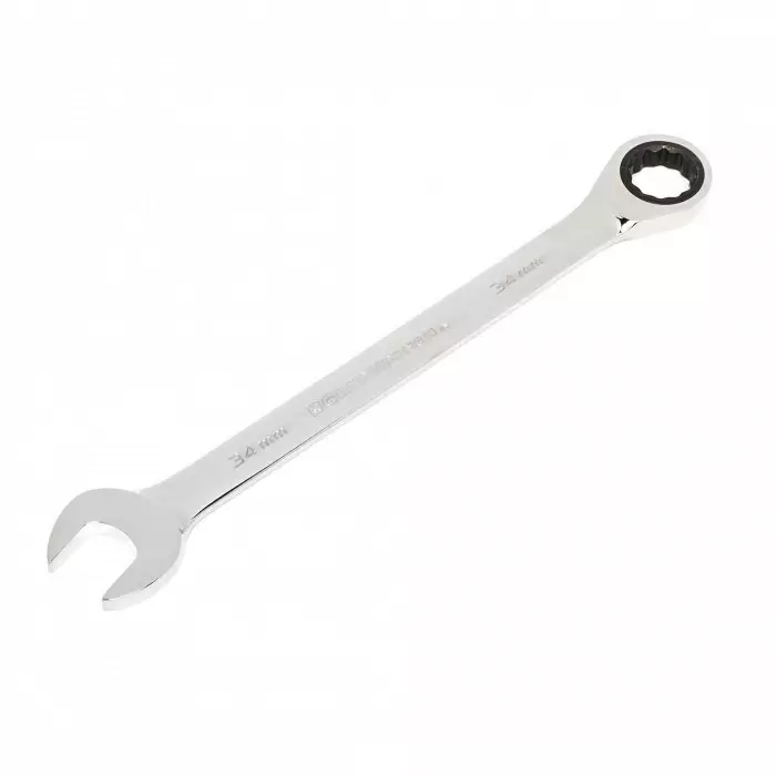 GEARWRENCH Combination Ratchet Spanner 34 mm Metric Double Ended 460 mm Overall, 9134D