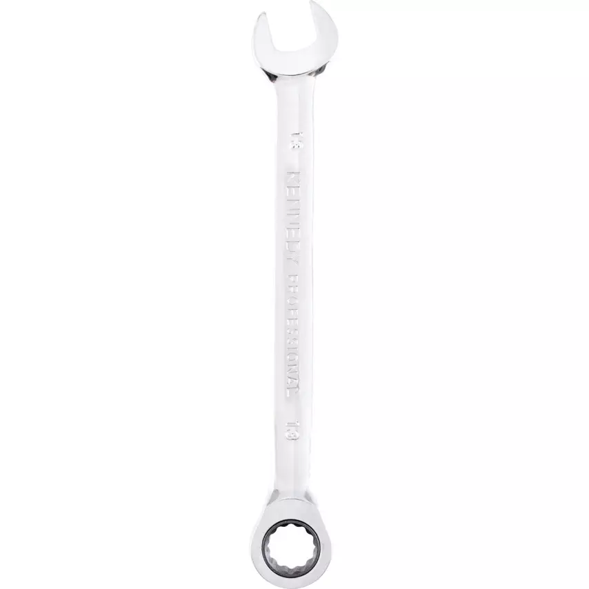 Kennedy-Pro 13mm Mirror Finish Professional Ratchet Combination Spanner KEN5822166K
