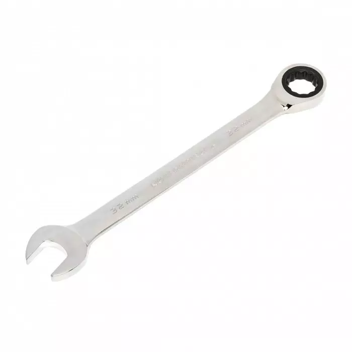 GEARWRENCH Combination Ratchet Spanner 32 mm Metric Double Ended 426 mm Overall, 9132