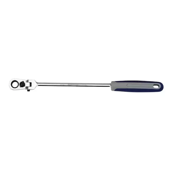 Blue-Point Locking Flex-Head Ratcheting Box Wrench 12 Point SAE Chrome Finish Alloy Steel Body and Size 5/16 inch (7.93 mm), BOERFLCG10