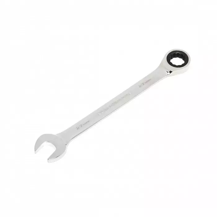 GEARWRENCH Combination Ratchet Spanner 27 mm Metric Double Ended 359 mm Overall, 9127D