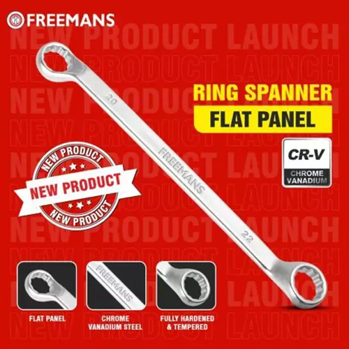 freemans-ring-spanner-set-flat-panel-chrome-vanadium-steel-rsf08-set-of-8