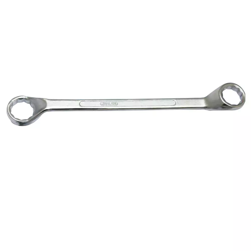 Jhalani Bi-Hexagonal Ring Spanner Shallow Offset Set No 13/9 W Chrome Vanadium Steel Sliver