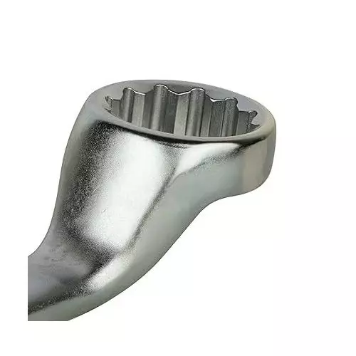 venus-heavy-duty-offset-ring-spanner-silver-12-point-ring-chrome-vanadium-steel-mirror-chrome-plated-32x36-mm-size-for-automove-industrial-use-ring-spanner-32x36