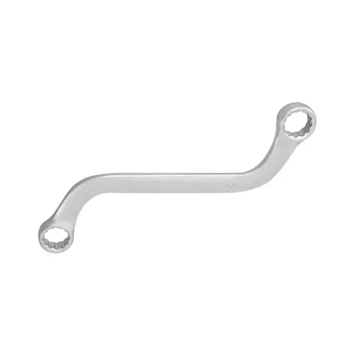Ajay S-Type Ring Spanner Matt Chrome Plated 10x11 mm, AJ-301