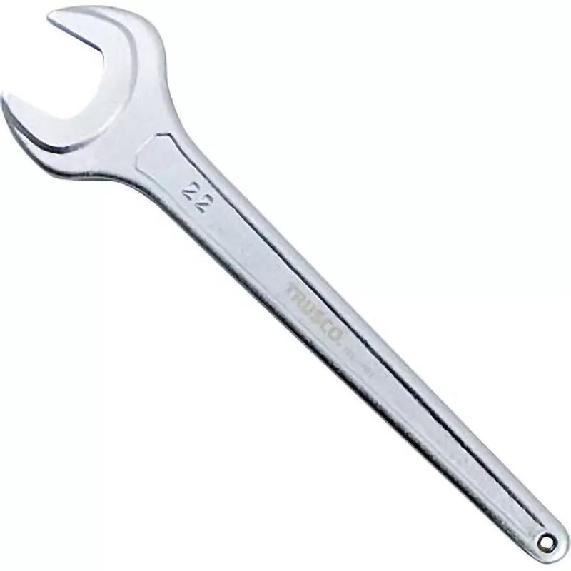 TRUSCO Open End Spanner Wrench 22 mm Width 200 mm Overall Length, TSS-0022