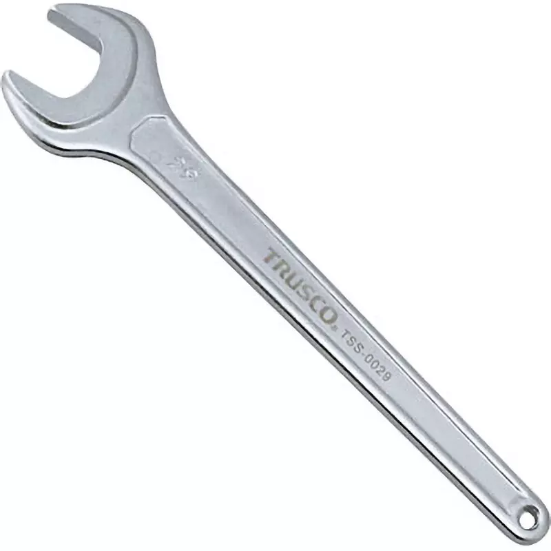 TRUSCO Open End Spanner Wrench 29 mm Width 275 mm Overall Length, TSS-0029