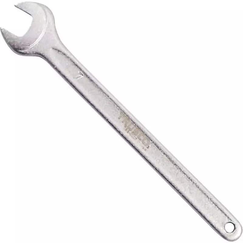 TRUSCO Open End Spanner Wrench 7 mm Width 92 mm Overall Length, TSS-0007