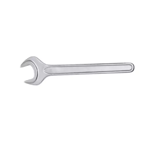 Eastman Big Size Single Open End Spanner Silver High Carbon Steel 100 mm Chrome Plated, FDSP