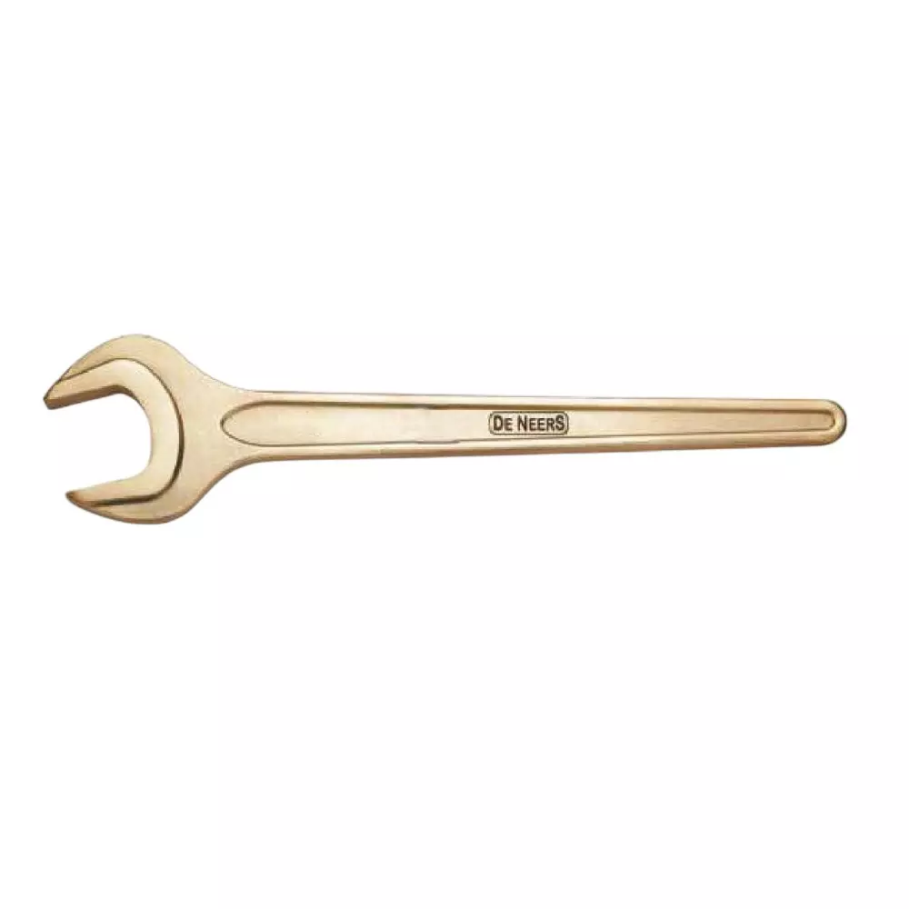 De Neers Non Sparking Single Open End Spanner Aluminium Bronze 80 mm Size, DN-15925