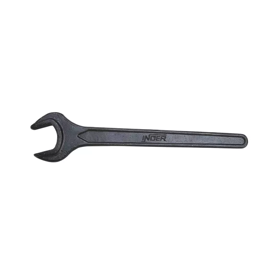 Inder 17 mm Single Open End Spanner Black Color and Confirms to DIN: 894, IS:2028:2004 Standard, 104-17