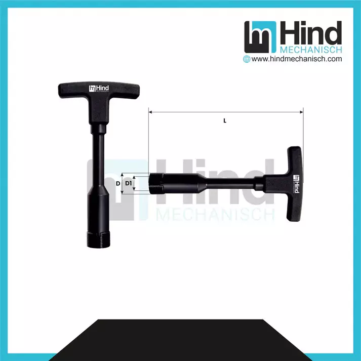 HINDMECHANISCH Coolant Tube Spanner 12.2 mm Inner Dia, 16.5 mm Outer Dia, HM-HSK A63