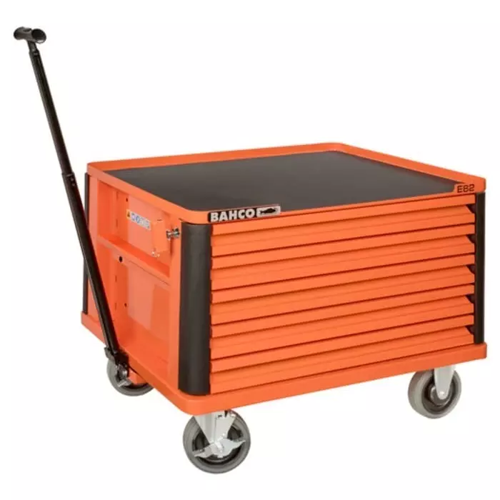 Bahco 5 Drawer Steel Wheeled Tool Trolley, 1482K5W