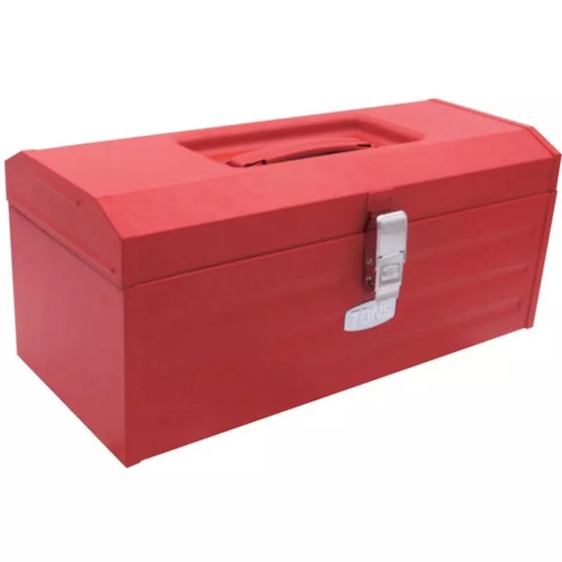 TONE Tool Case Alloy Steel Red 410 x 180 x 175 mm, BX121