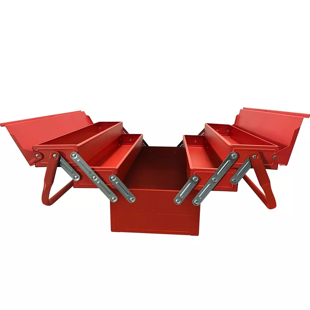 RS PRO Tool Case Steel Red 210 mm 200 mm Cantilever 470 mm, 2749188