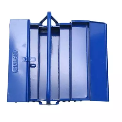 Jhalani 3 Compartment Tool Box 18x8x6 inch Blue, 9617