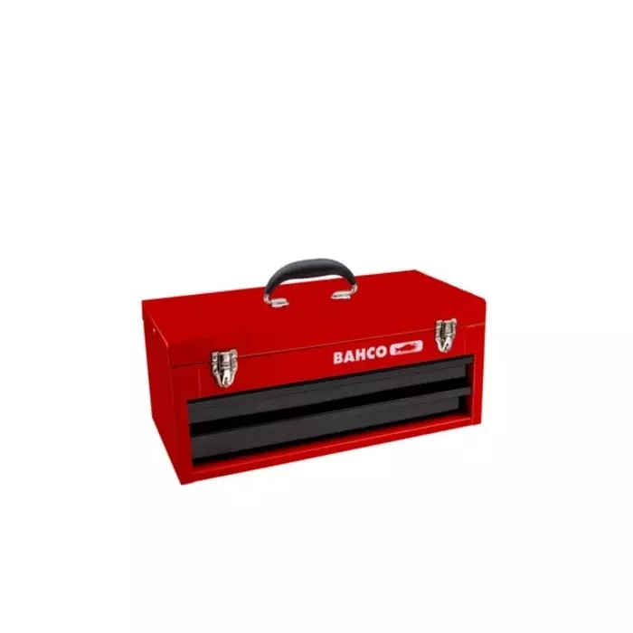 Bahco 1483 Series 2 Drawers Metal Tool Box  525 x 257 x 277 mm, 1483K2RB