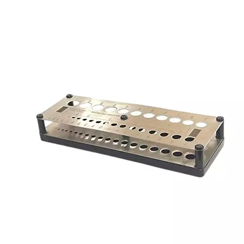 Assorts Heavy Duty Drill Stand Stainless Steel 1.58 to 12.7 mm & 25.4 to 13 mm (1/16 to 1/2 & 1 to 0.512 Inch)