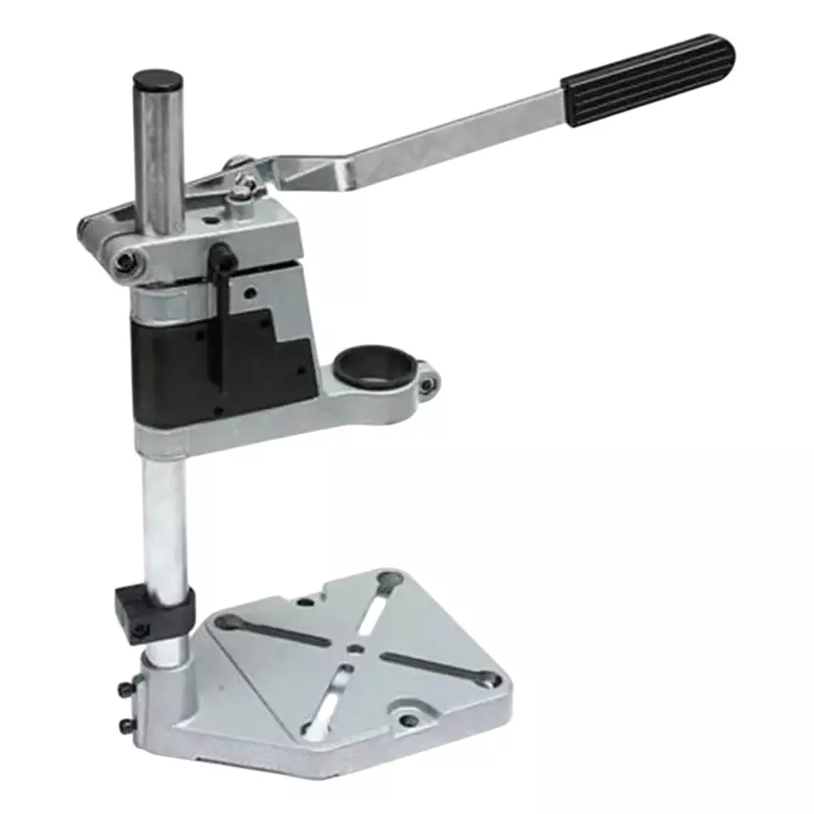GTH Hand Operated Drill Stand Aluminum Alloy Base + Solid Column Bar 43 mm Chuck Size, EL-SD13